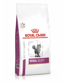 ROYAL CANIN Cat Renal Select Trockenfutter für Katzen mit chronischem Nierenversagen 6x400g