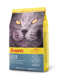 JOSERA Cat Leger für weniger aktive und kastrierte Katzen 12x400 g