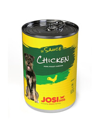 JOSERA JosiDog Huhn in Soße für adulte Hunde 24x415g