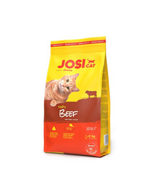 JOSERA JosiCat Tasty Beef mit Rind für adulte Katzen 2x1,9kg