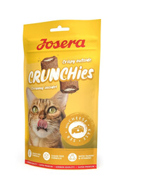 JOSERA Crunchies with Cheese knusprige Snacks mit Käse für Katzen 12x60 g