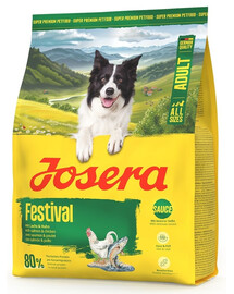 JOSERA Festival mit leckerer Soße für wählerische Hunde 12x900g