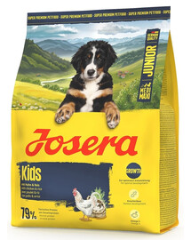 JOSERA Junior Kids für junge Hunde mittelgroßer und großer Rassen 12x900g