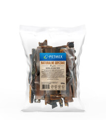 PETMEX Hirschhaut 15cm 500g natürlicher Snack für Hunde