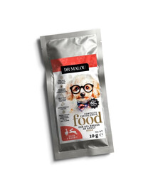 DR MALOU Gefriergetrocknete Ente mit Kaninchen Trockenfutter für Hunde 10 g