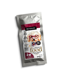 DR MALOU Gefriergetrocknete Ente mit Kürbis, 10 g Trockenfutter für Hunde