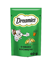 DREAMIES Snacks mit Katzenminze knusprig für Katzen 60 g