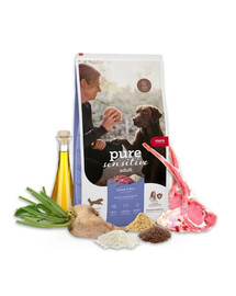 MERA Dog Pure Sensitive Adult Lamb Rice Trockenfutter mit Lamm und Reis für empfindliche Hunde 12,5 kg