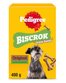 PEDIGREE Biscrok Gravy Bones Kekse für Hunde 400 g