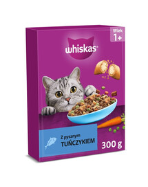 WHISKAS Trockenfutter mit Thunfisch für adulte Katzen 300 g