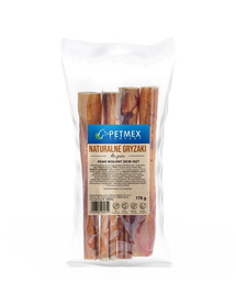 PETMEX Penis vom Rind 20 cm 4 Stück natürlicher Kauspielzeug für Hunde
