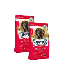 HAPPY DOG Supreme Andalucia Schweinefleisch 2x4 kg