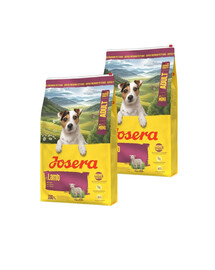 JOSERA Lamb Adult Mini monoprotein Hundefutter für kleine Hunde 2x10 kg