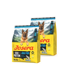 JOSERA High Protein Adult Sea Fish 2x900g wysokobiałkowa karma dla psów