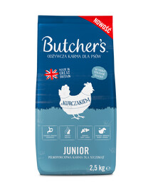 Butcher's Junior Trockenfutter mit Huhn für Welpen 2,5kg