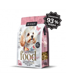 DR MALOU Puppies Gefriergetrocknete Ente mit Ziegenmilch und Eigelb Trockenfutter für Welpen 2x1 kg