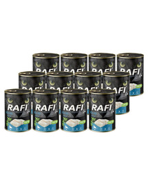 RAFI Cat Nassfutter mit Dorsch für adulte Katzen getreidefrei 12x400 g