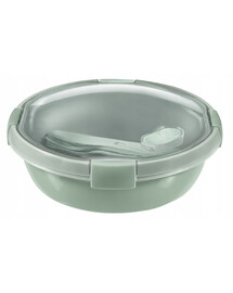 CURVER Lunch Smart Lunchbox mit Deckel und Besteck 1 L grün
