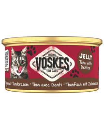 VOSKES Jelly Tuna with Dentex Nassfutter mit Thunfisch und Dentex in Gelee für Katzen 85g
