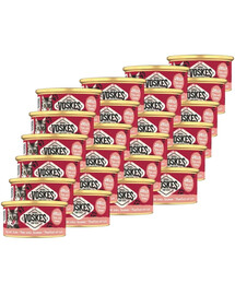 VOSKES Nassfutter mit Thunfisch und Lachs in Gelee für Katzen 24x85 g