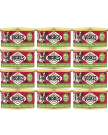 VOSKES Nassfutter mit Thunfisch und Quinoa in Gelee für Katzen 12x85 g