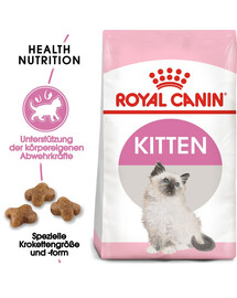 ROYAL CANIN Kitten Trockenfutter für Kätzchen im Alter von 4 bis 12 Monaten 3x400 g