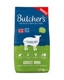 Butcher's Adult Mini Trockenfutter mit Lamm für adulte kleine Hunde 1,7kg