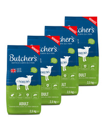Butcher's Trockenfutter mit Lamm für adulte Hunde aller Rassen 4 x 2,5kg