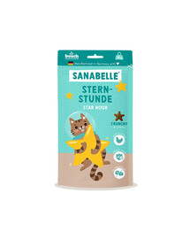 SANABELLE Sternstunde Snacks mit Geflügel knusprig für Katzen 55g