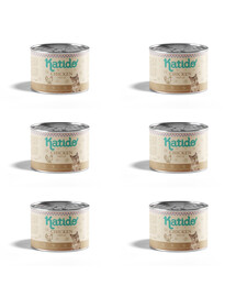 KATIDO Adult Chicken Nassfutter mit Huhn für adulte Katzen 6x200g