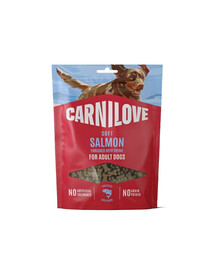 CARNILOVE weiche Snacks mit Lachs und Thymian für adulte Hunde getreidefrei 200g