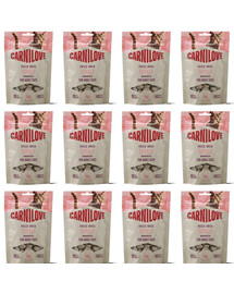 CARNILOVE gefriergetrocknete Snacks mit Truthahn für Katzen getreidefrei 12x40g