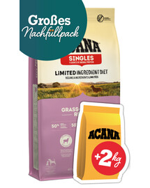 ACANA Heritage Adult Dog 17 kg + ACANA Adult Small Breed Dog 2 kg GRATIS! sucha karma dla psa
