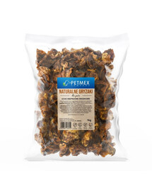 Ucho wieprzowe środkowe 1kg naturalny gryzak dla psa
