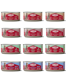 CARNILOVE Cat Can Nassfutter Pastete Mix 4 Geschmacks für adulte Katzen getreidefrei 12x100g