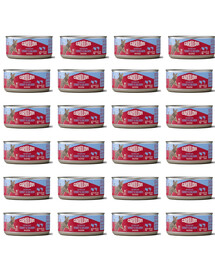 CARNILOVE Cat Can Paté Nassfutter Pastete mit Pute und Lachs für Kätzchen getreidefrei 24x100 g