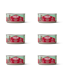 CARNILOVE Cat Can Paté Nassfutter Pastete mit Huhn, Ente und Fasan für Katzen getreidefrei 6x100 g
