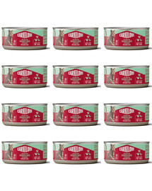 CARNILOVE Cat Can Paté Nassfutter Pastete mit Huhn, Ente und Fasan für Katzen getreidefrei 12x100g