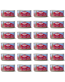 CARNILOVE Cat Can Paté Nassfutter Pastete mit Pute und Lachs für Katzen getreidefrei 24x100g