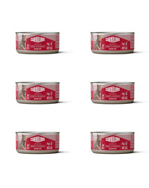 CARNILOVE Cat Can Paté Nassfutter Pastete mit Pute und Rentier für Katzen getreidefrei 6x100 g
