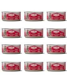 CARNILOVE Cat Can Paté Nassfutter Pastete mit Pute und Rentier für Katzen getreidefrei 12x100 g