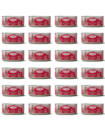 CARNILOVE Cat Can Paté Nassfutter Pastete mit Pute und Rentier für Katzen getreidefrei 24x100 g