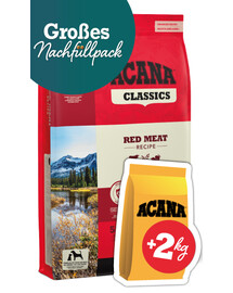 ACANA Classic Red Meat 9,7 kg + 2kg karmy GRATIS! sucha karma dla psa