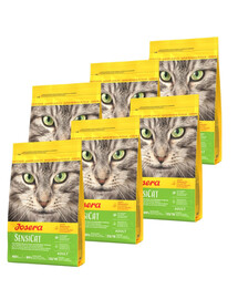 JOSERA SensiCat dla wrażliwych kotów 6x400 g