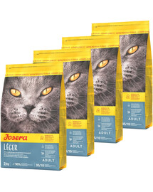 JOSERA Cat Leger dla kotów mało aktywnych i po kastracji 4x2 kg