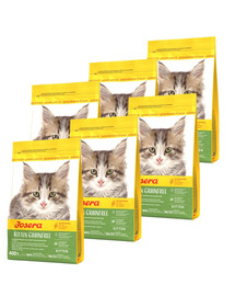 JOSERA Kitten GrainFree Sucha karma dla kociąt 6x400 g