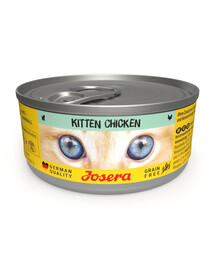 JOSERA Kitten Chicken Nassfutter mit Huhn für Kätzchen getreidefrei 85 g