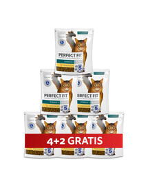 PERFECT FIT (Sterile 1+) Reich an Huhn – Trockenfutter für Katzen nach der Sterilisation 6 x 750 g