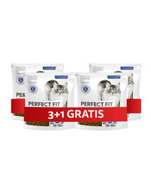 PERFECT FIT (Indoor 1+) Reich an Huhn – Trockenfutter für Wohnungskatzen 4 x 750 g