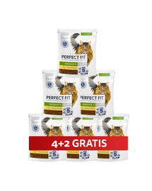 PERFECT FIT (Senior 7+) Reich an Huhn – Trockenfutter für ältere Katzen 6 x 750 g